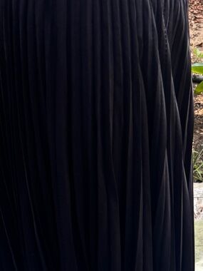 Issey Miyake Fete vintage black pleated skirtv